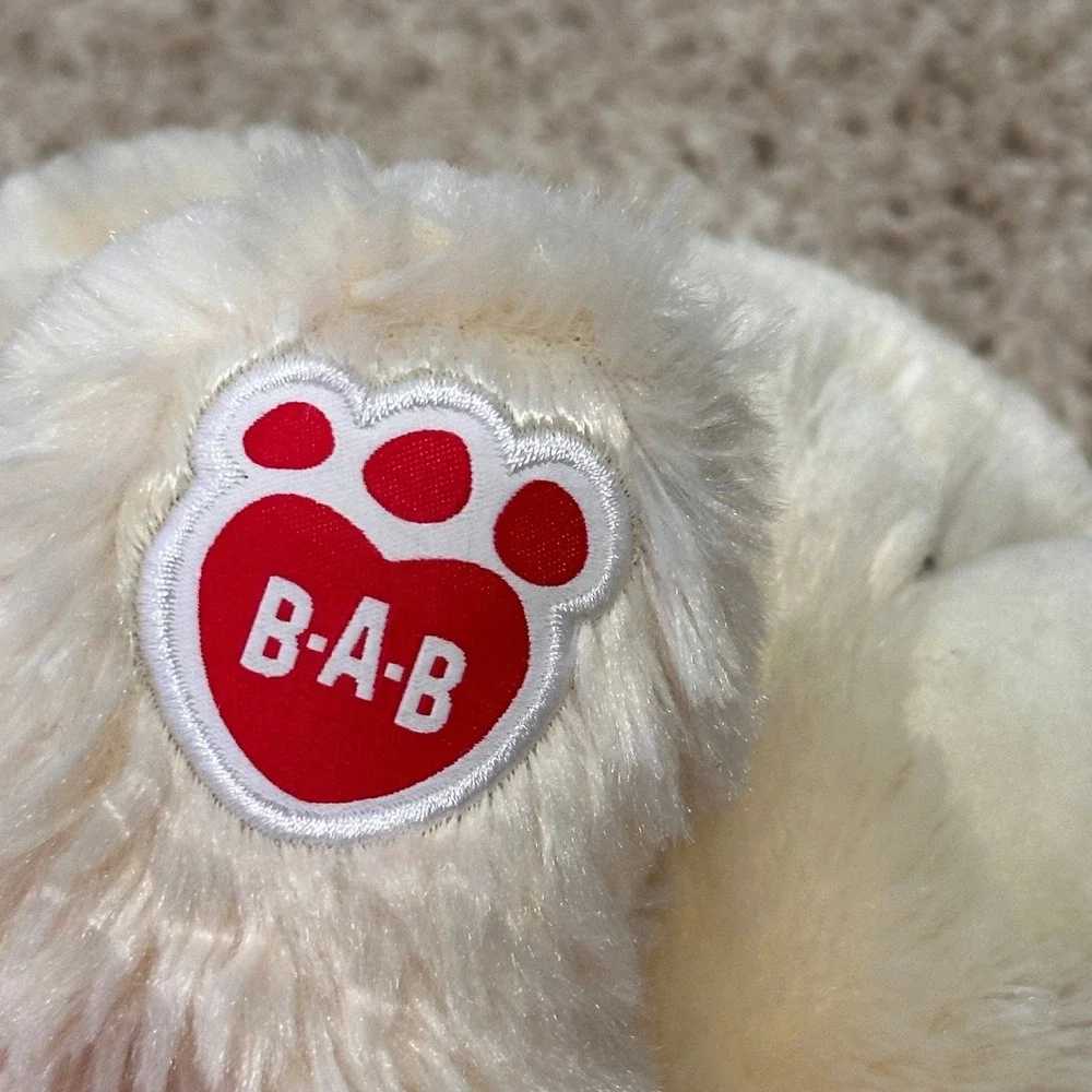 Build-A-Bear Workshop Lil Cub Pudding Cream Teddy Bear Plush 2019 1071792 - Picture 3 of 8